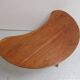 Mid Century moon-shaped coffee table