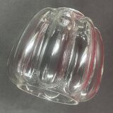 Abat jour suspension verre moulé vers 1960