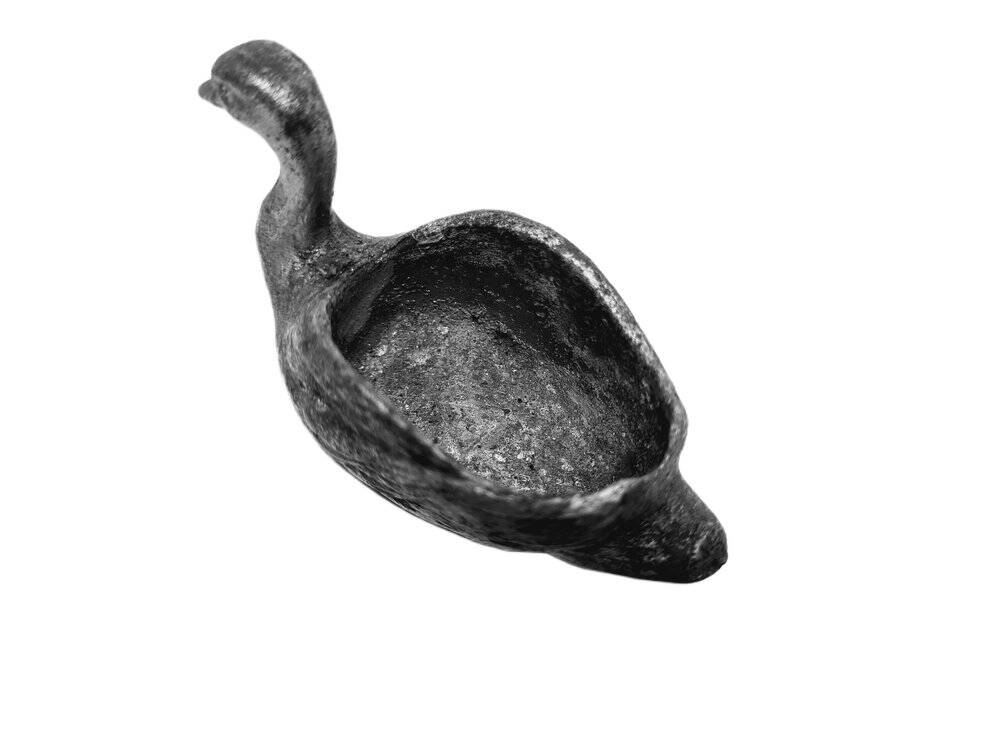 Biedermeier Polish salt holder from Norblin, 1890s