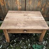 Wooden coffee table