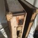Vintage wood and cardboard case