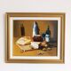 Oil on canvas still life signed Frechin.