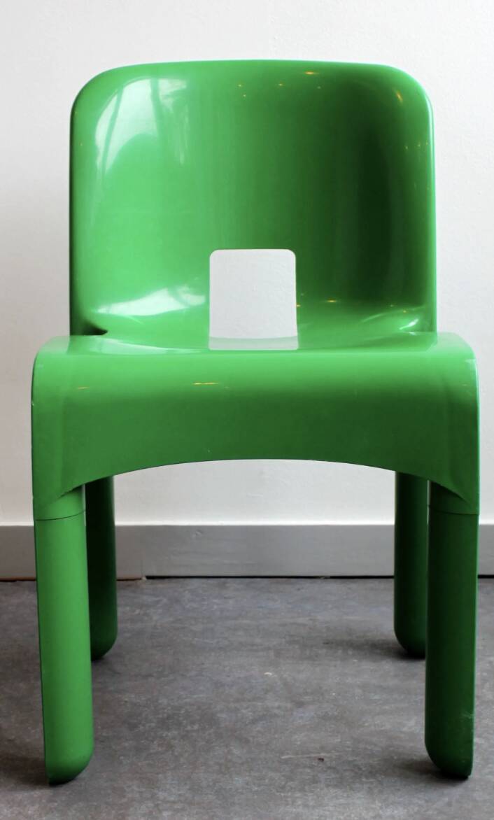 4 chaises Universale par Joe Colombo pour Kartell, modèle 4868