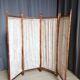 Vintage rattan screen