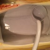 Soup cob of ceramic corn slurry vintage