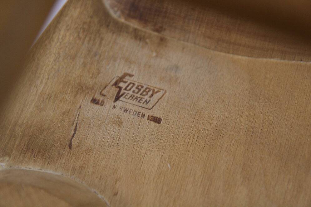 Set of 4 "Fanett" teak chairs by Ilmari Tapiovaara, Sweden, 1960