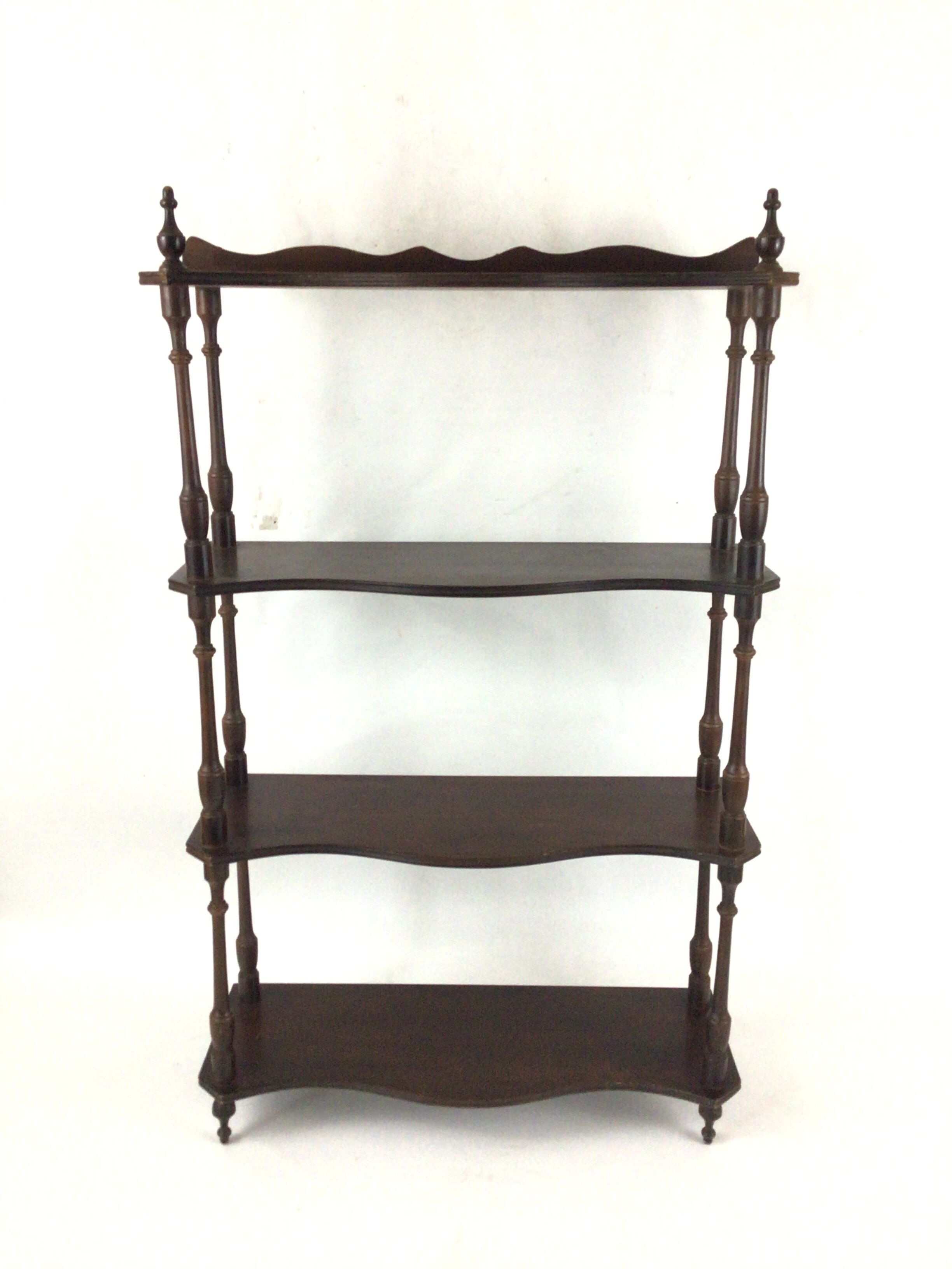 Wooden wall shelf 80 cm