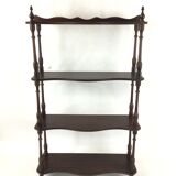 Wooden wall shelf 80 cm