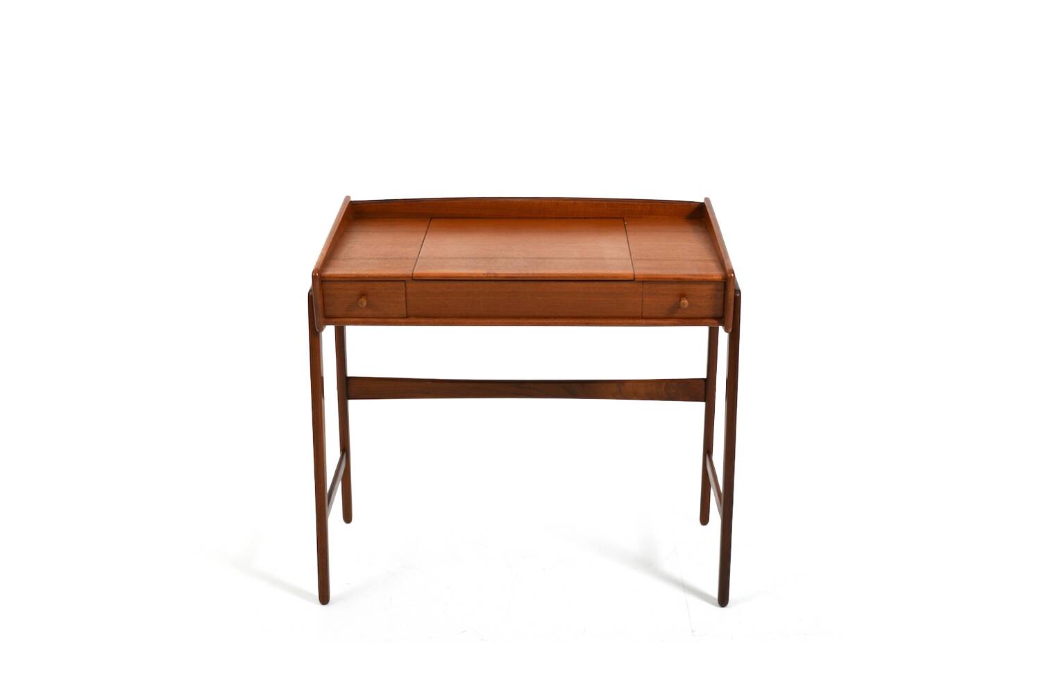 Fine Danish Vanity Table or Desk in Teak
