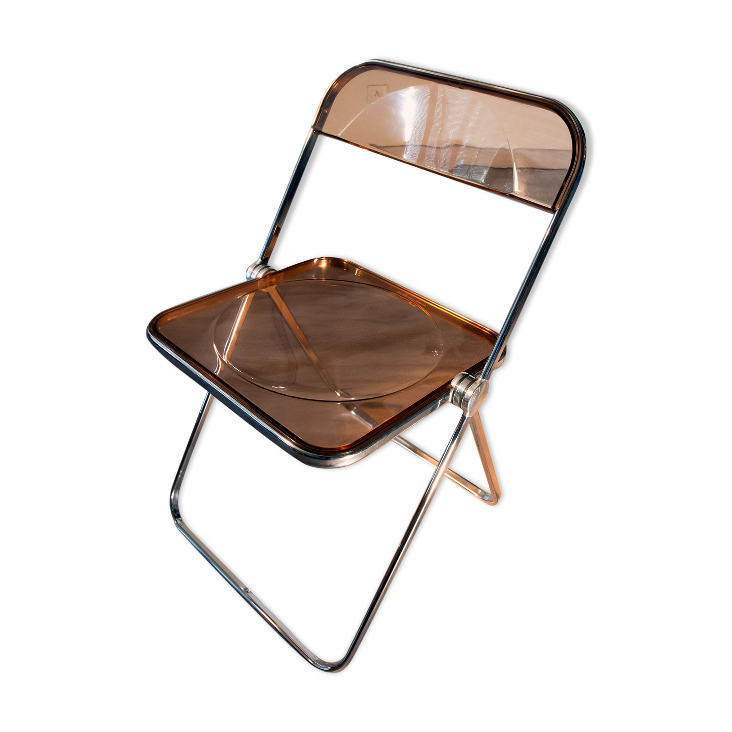 Plia chair by Giancarlo Piretti edited by A.Castelli