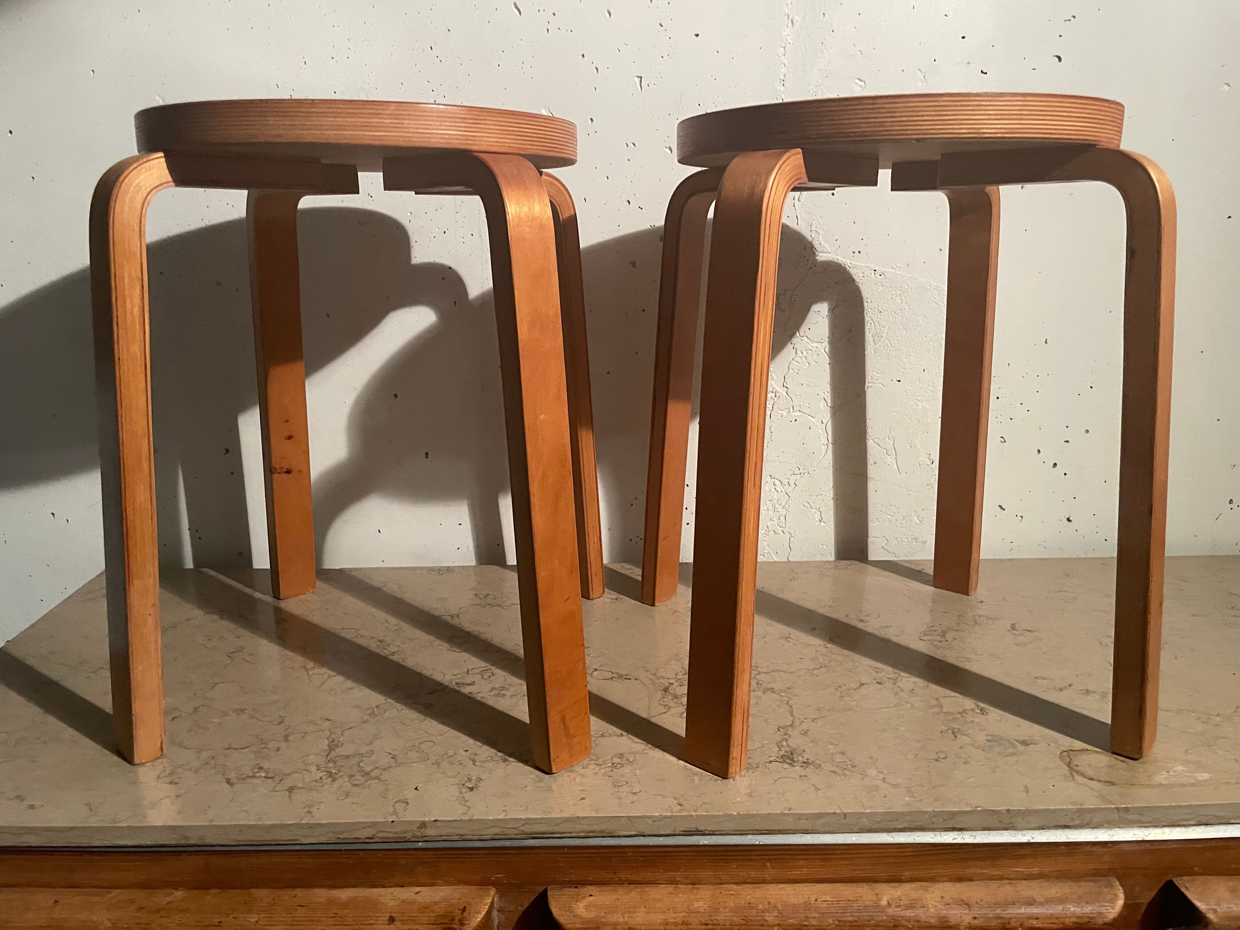Pair of Frosta stools