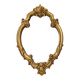 Golden mirror in Louis XV style