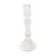 Glass candlestick