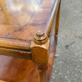 Regency style side table on casters