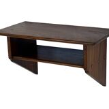 Vintage Danish rosewood wall shelf open floating shelf 60s design