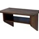 Vintage Danish rosewood wall shelf open floating shelf 60s design