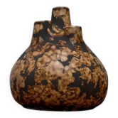 Model 25 Vase in Brutalist Ceramic Mid-Century by Pan Keramik (P-Keramik), West Germany, 1960s