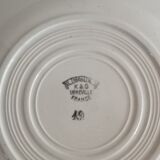 Set of 5 mismatched iron earth plates