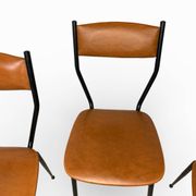 Chaises italiennes du milieu du siècle, années 1960.