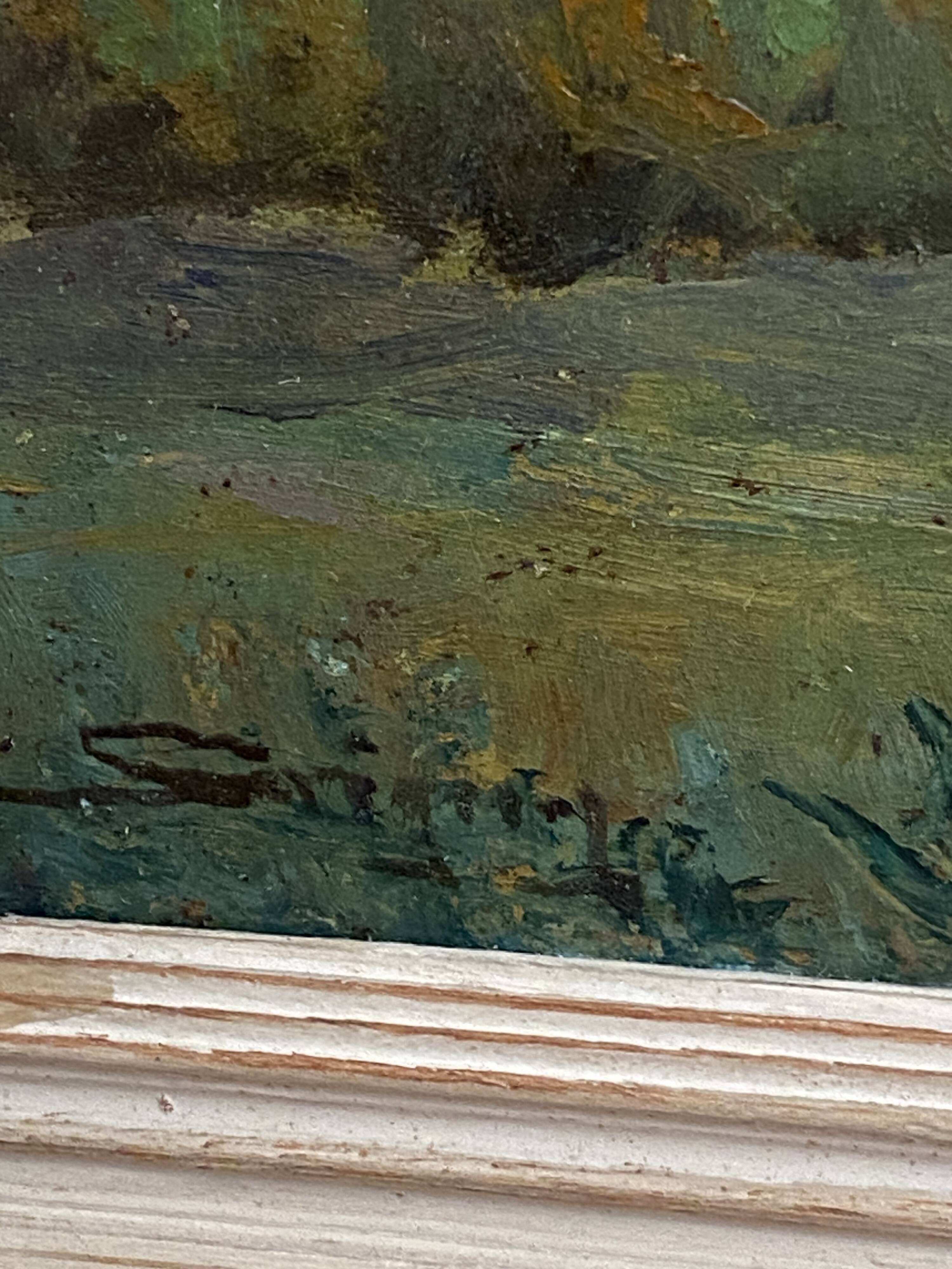 Oil painting canvas