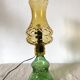 Lampe vintage en verre
