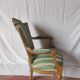 Fauteuil à la reine style Louis XVl bois doré XlXe siècle
