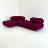 Camaleonda Modular Sofa in Bordeaux by Mario Bellini for B&B Italia