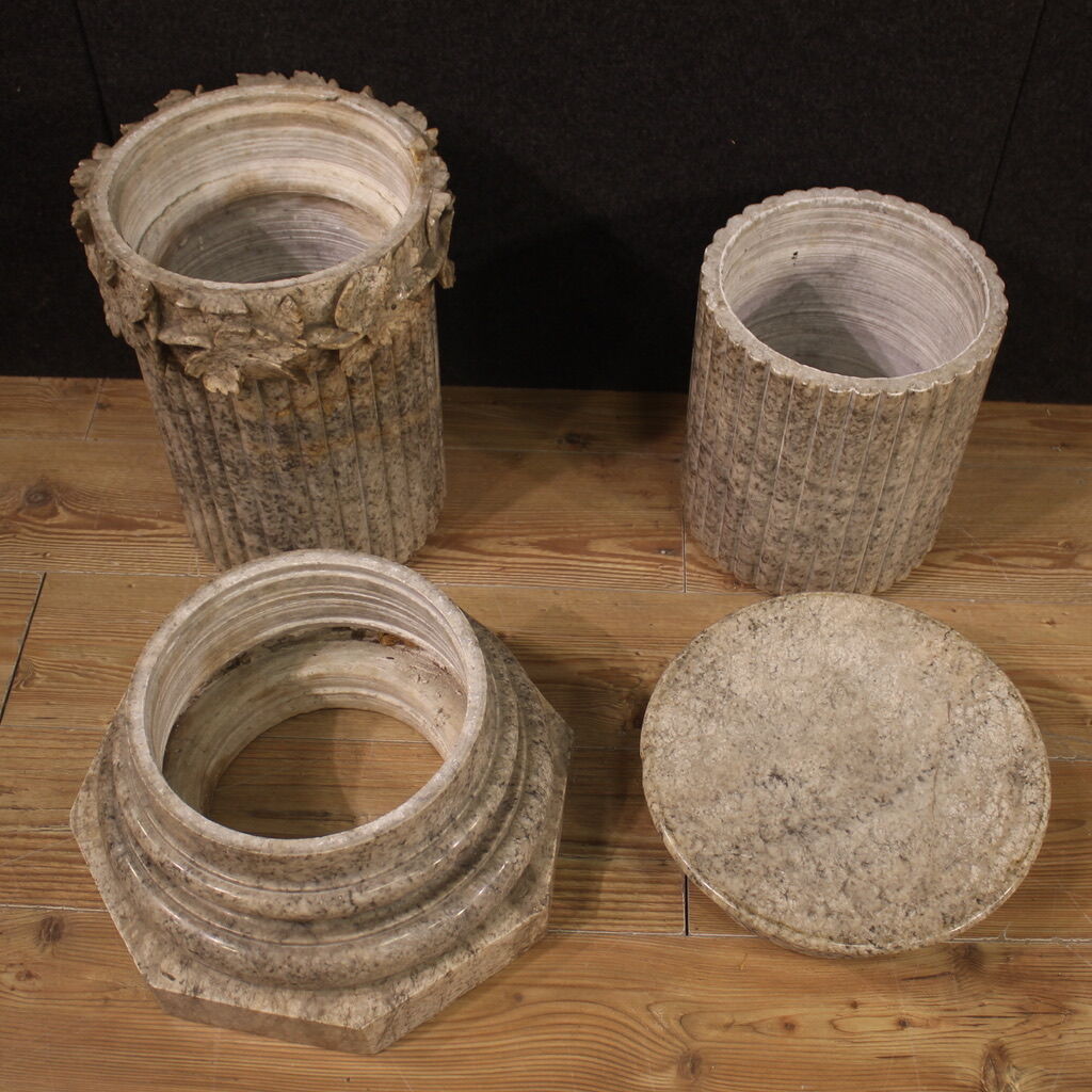 Alabaster column from the 1930s