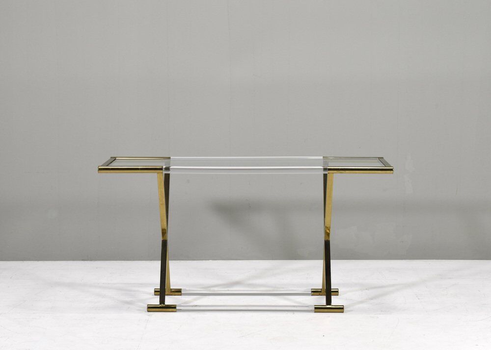 Vintage console table, 1980s