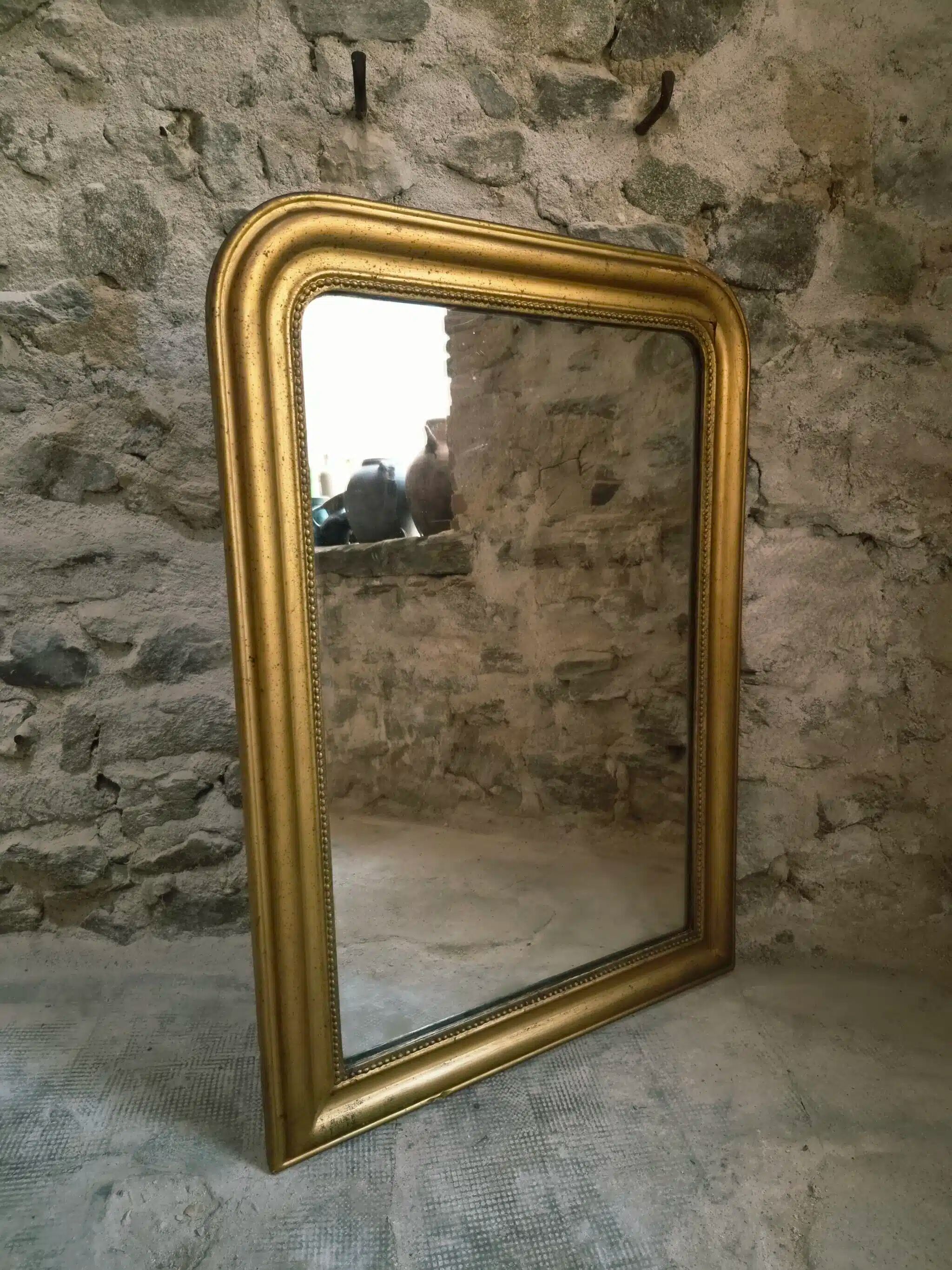 French antique mirror Louis Philippe, 19th century