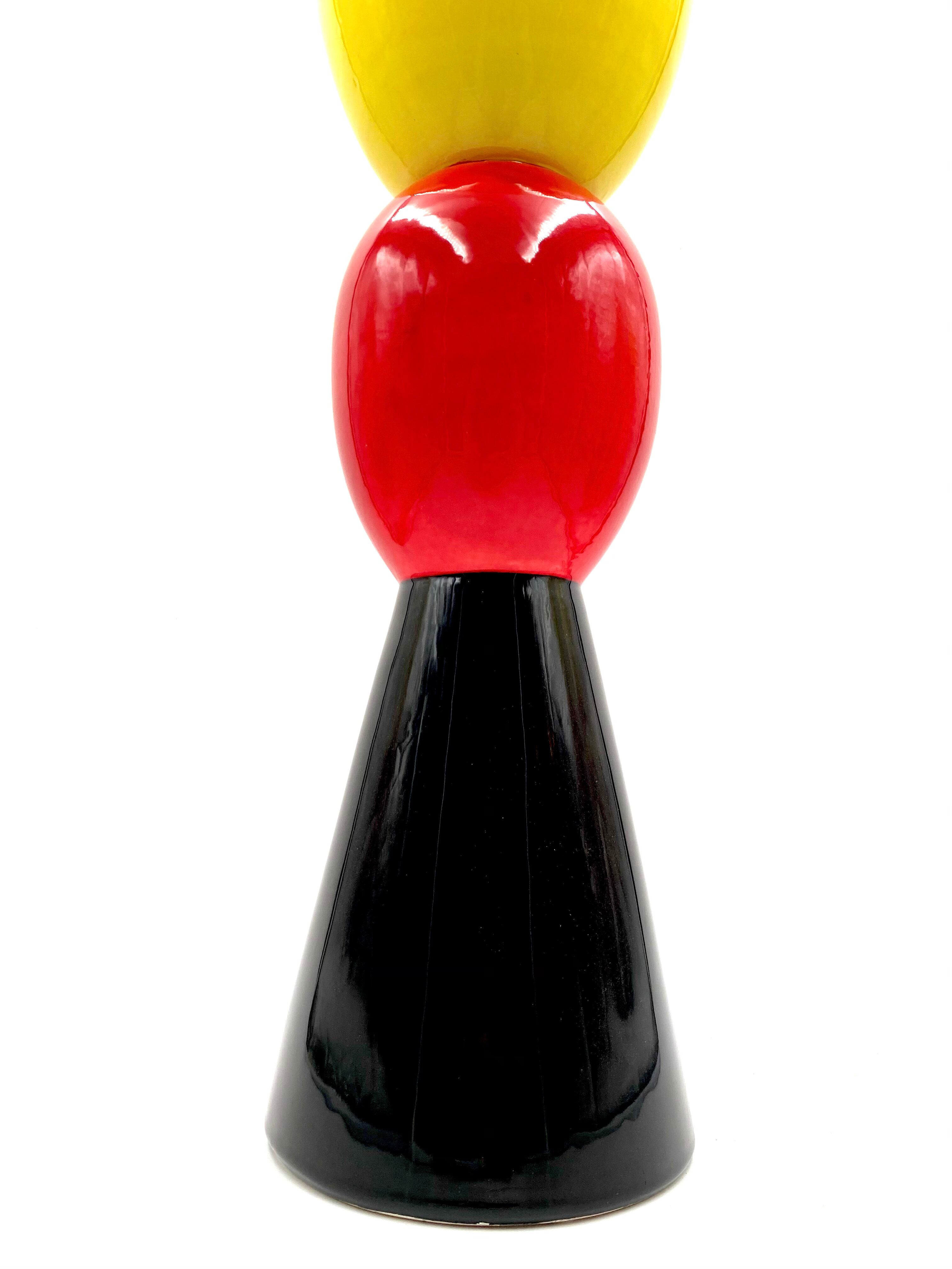 Alessandro Mendini, totem "Stoa", Lim. Ed. 10/50, Superego, Milan