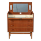 Scandinavian teak vanity chest, 1950s/60s