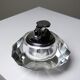 Vintage table lighter in Murano crystal, attributed to Antonio Imperatore, 70s.
