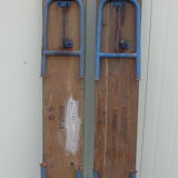 2 brewery folding benches