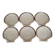 6 Emile Henry ceramic shell bowls
