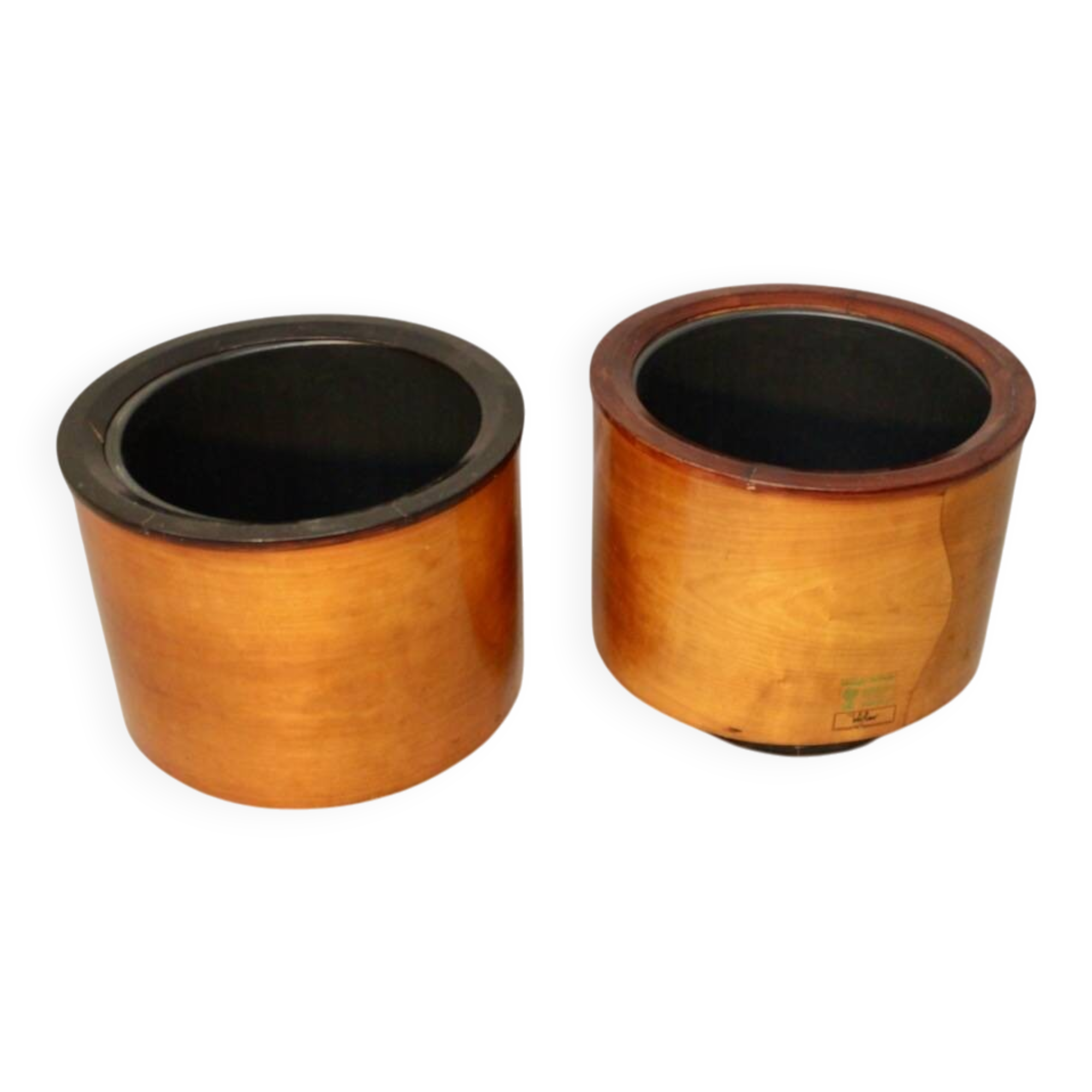 Paire de cache pots hobby flower avec intérieur.