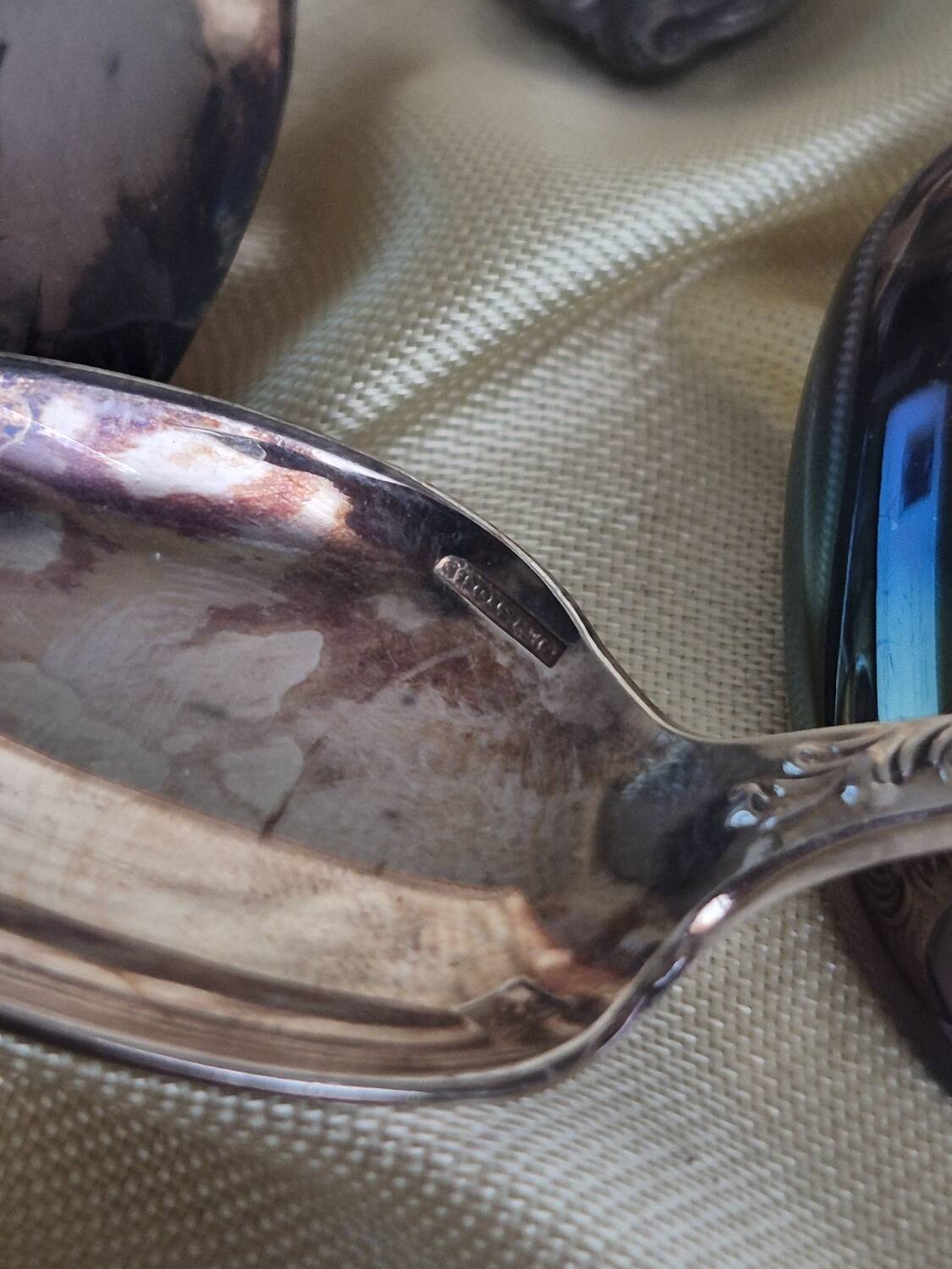 12 small mocha spoons Christofle Marly