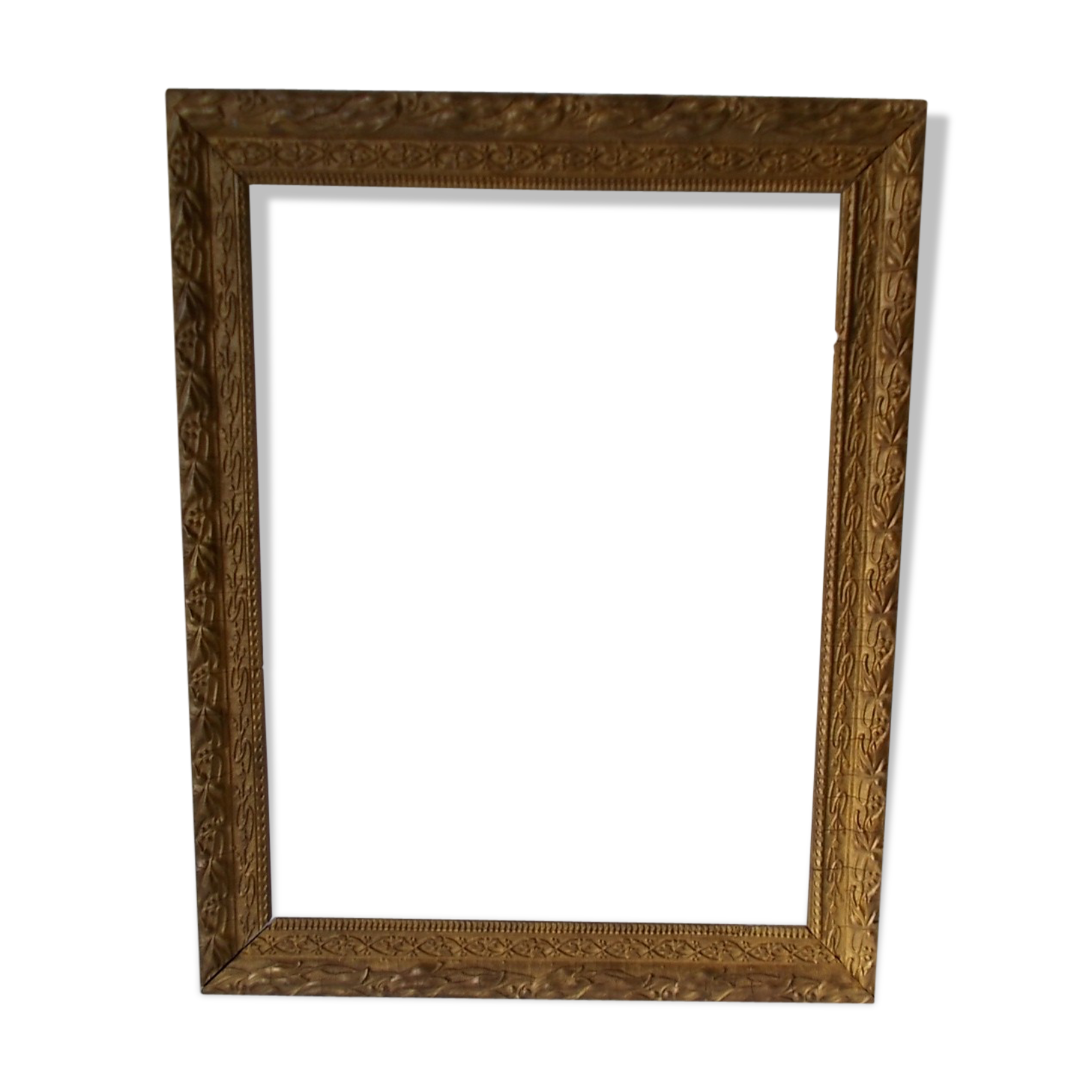 Carved gilded wooden frame