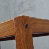 Swedish rosewood and pebbles coffee table in the style of Ib Kofod-Larsen , 1960s