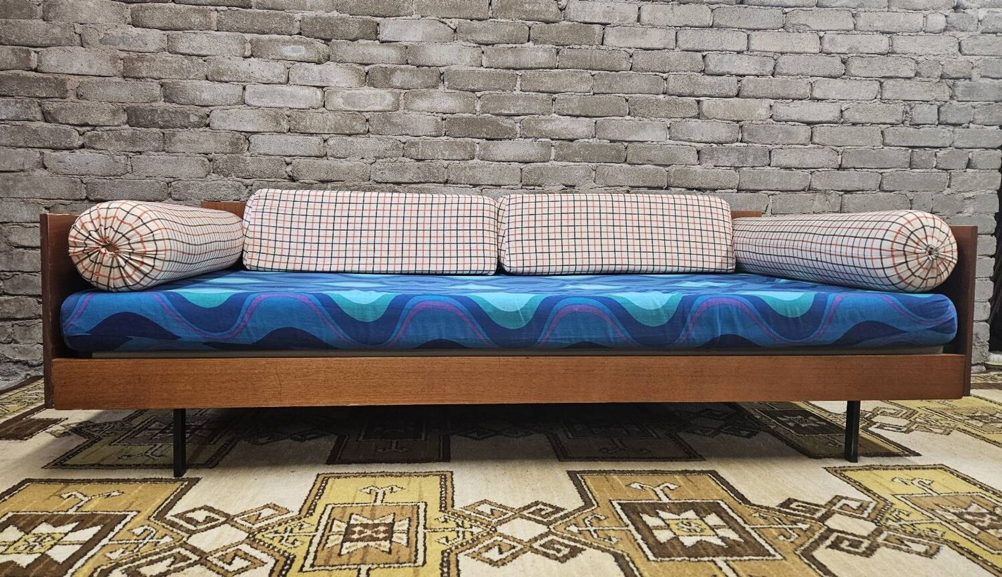 Daybed méridienne 1970 vintage