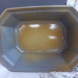 Oven glazed ceramic dish or terrine