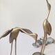 Brass heron duo