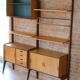 Wall Unit by John Texmon and Einar Blindheim, System Ergo, 2 Modules, Norway 1960's