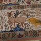 Tapis d'orient persan fait main vintage nain 160x272cm