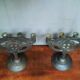 Pair of bronze candlesticks