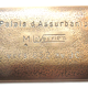 Gilded bronze pocket tray, signed Max Le Verrier: The attack of the chariot by the lions