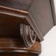 19th Century Art Deco Architectural wall mounted console in oak, France