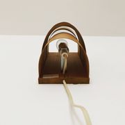 Swedish Wooden Wall Lamp by Hans Agne Jakobsson for Ellysett Markaryd