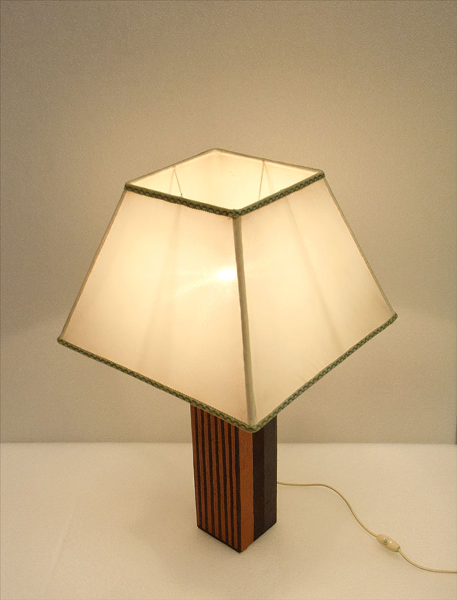 Lampe de table en céramique par Raymor Bitossi années 1960