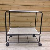 Perforated iron rolling table